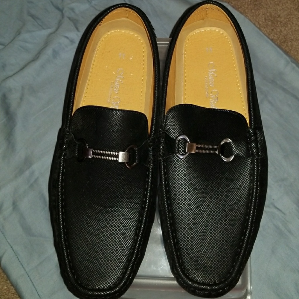 Black loafers for men Size 11